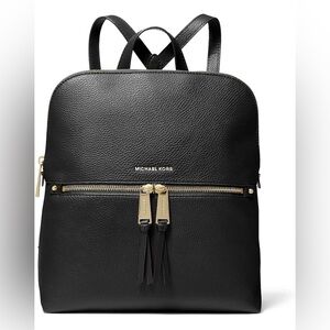 Michael Kors Rhea Zip Medium Slim Backpack